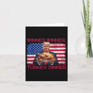 Humor Grappig Trump Winnaar Winnaar Kaledinergerec Kaart