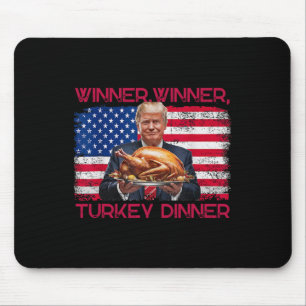 Humor Grappig Trump Winnaar Winnaar Kaledinermaal Muismat