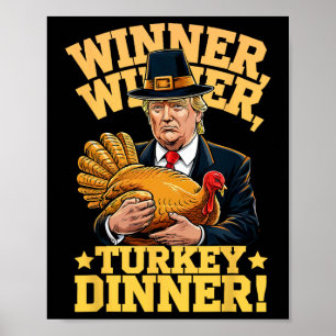 Humor Grappig Trump Winner Turkije Diner dan Poster