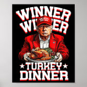 Humor Grappig Trump Winner Turkije Diner dan Poster (Voorkant)