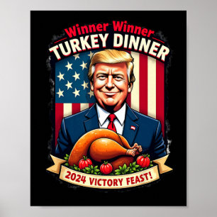 Humor Grappig Trump Winner Turkije Diner dan Poster