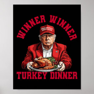 Humor Grappig Trump Winner Turkije Diner dan Poster
