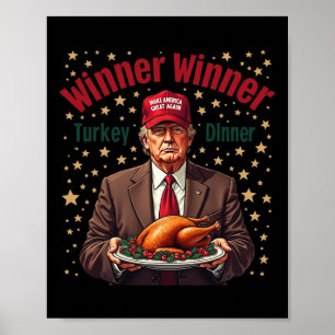 Humor Grappig Trump Winner Turkije Diner dan Poster