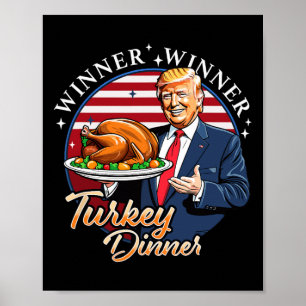 Humor Grappig Trump Winner Turkije Diner dan Poster