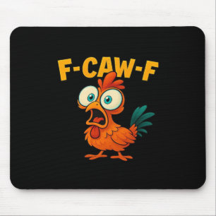 Humor Grappige Kraai F-Caw-F Gotisch Muismat