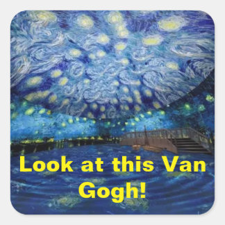 Humor, Grappige sticker voor een busje