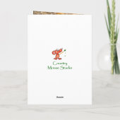 Humor Great Horned Owl - Wild & Crazy Friend Kaart (Achterkant)