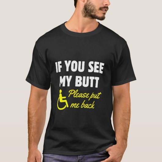 Humor Handicap Amputututatie Tr T-shirt (Voorkant)