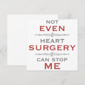 Humor hartchirurgie (Voorkant / Achterkant)