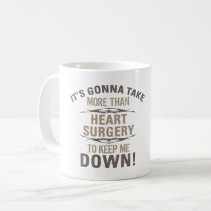Humor hartchirurgie koffiemok