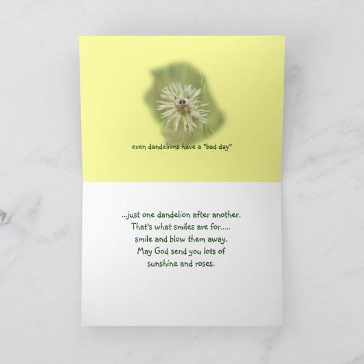 Humor Havin' a Bad Day - elke gelegenheid aanpasse Kaart (Binnen)