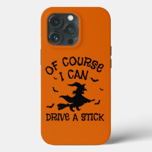 Humor Ik kan een stok Halloween rijden Case-Mate iPhone Case