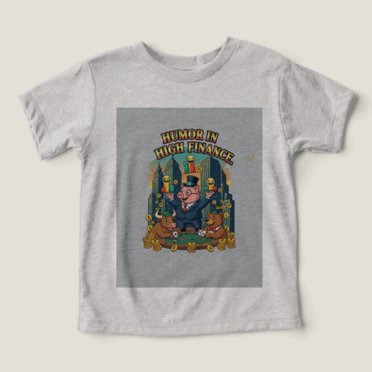 Humor in High Finance T-shirt (Design voorkant)