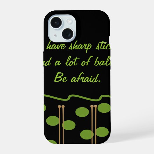 Humor iPhone 15 Hoesje (Achterkant)
