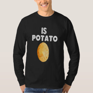 Humor is aardappelcitaat zoals gezien op late nach t-shirt