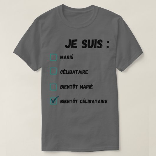 humor Ix27m binnenkort één origineel cadeau grappi T-shirt (Design voorkant)