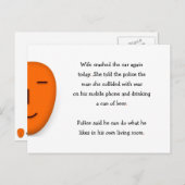 Humor Joke LOL Briefkaart (Voorkant / Achterkant)