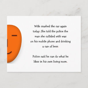 Humor Joke LOL Briefkaart