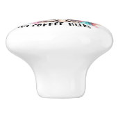 Humor Keramische Knop (Zijkant)