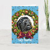 Humor Kerst Kaart ~ Hond (Voorkant)