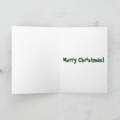 Humor Kerst Kaart ~ Hond (Binnen)