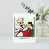 Humor kerstBriefkaart Feestdagenkaart (Staand voorkant)