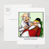 Humor kerstBriefkaart Feestdagenkaart (Voorkant / Achterkant)