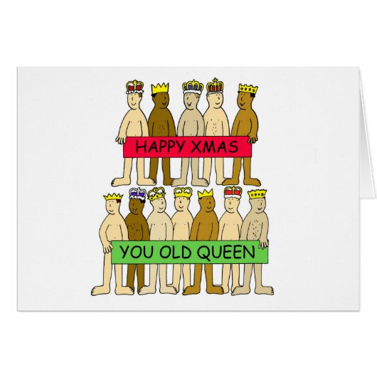 Humor kerstkoninginnen (Voorkant Horizontaal)