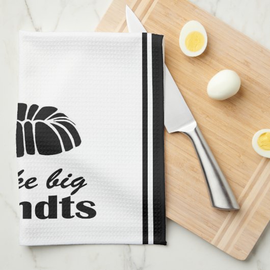 Humor keukenhanddoek (Quarter Fold)