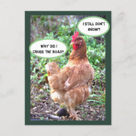 Humor kippen briefkaart