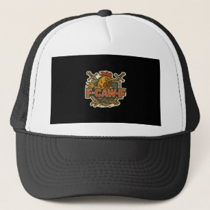 Humor Kraai Grappig Gotische F-Caw-F Trucker Pet