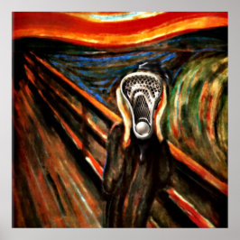 Humor Lacrosse Team Poster