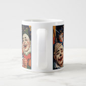  Humor, Laughing Circus Clowns en politie Grote Koffiekop (Achterkant)