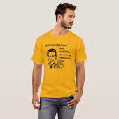 humor/liefde replica t-shirt (Voorkant volledig)