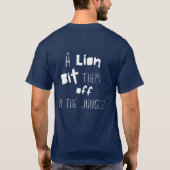 Humor Limb Difference  T-shirt (Achterkant)