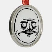 humor lol rofel metalen ornament (Rechts)