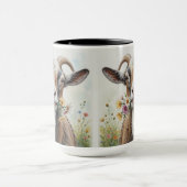 Humor Lovable Old Goat, Animal, Boerderij Pet Mok (Midden)