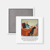 Humor Magneet (Voorkant / Achterkant)