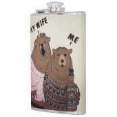 Humor Me Beer Flask Heupfles (Links)