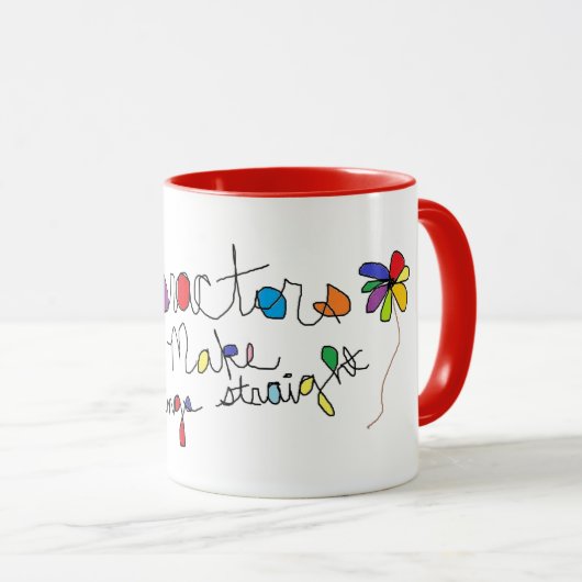 Humor mok chiropractor (Voorkant rechts)