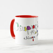 Humor mok chiropractor (Voorkant links)