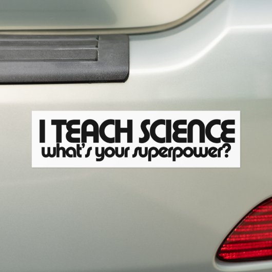 Humor natuurkundigen bumpersticker (Op auto)