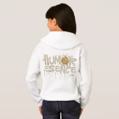 Humor Onze Essence Meisje Pullover Hoodie (Achterkant volledig)