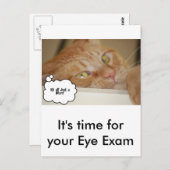 Humor Oogdokter/Het is allemaal een onduidelijk be Briefkaart (Voorkant / Achterkant)