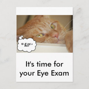 Humor Oogdokter/Het is allemaal een onduidelijk be Briefkaart