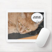 Humor Oranje tablet/cel telefoon Muismat (Met muis)