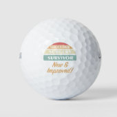 Humor overlevende schouderoperatie golfballen (Voorkant)