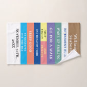 Humor Personalized Funny Retirement Rules Bad Handdoek (Handdoek)
