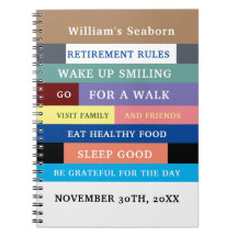 Humor Personalized Funny Retirement Rules