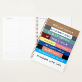Humor Personalized Funny Retirement Rules Planner (Display)